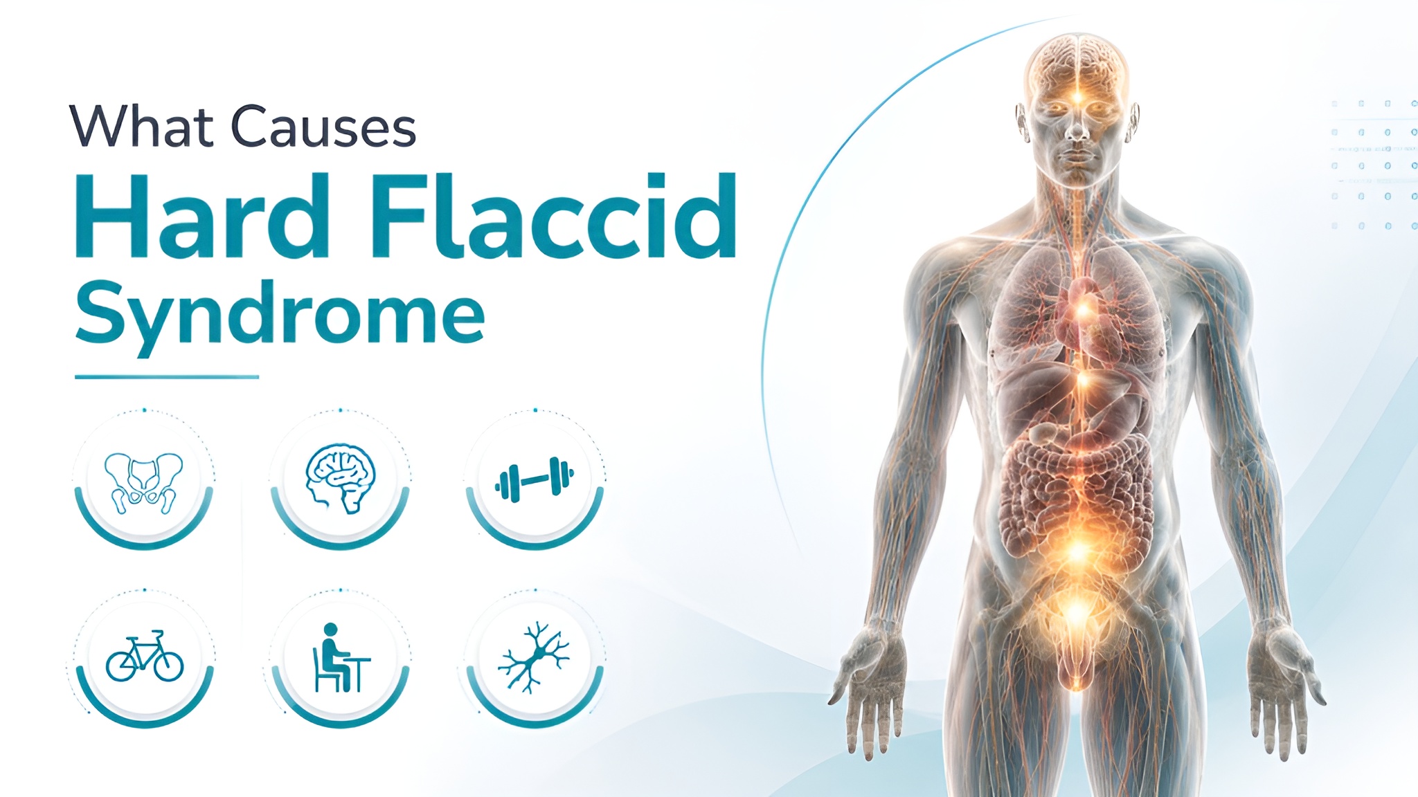 What causes hard flaccid syndrome.